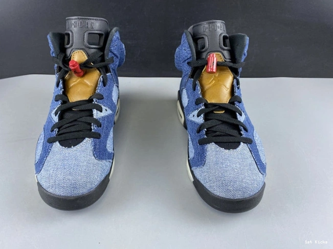 1st Kicks 1209 6 jordan “washed denim” air ModernLook ct5350- 1105